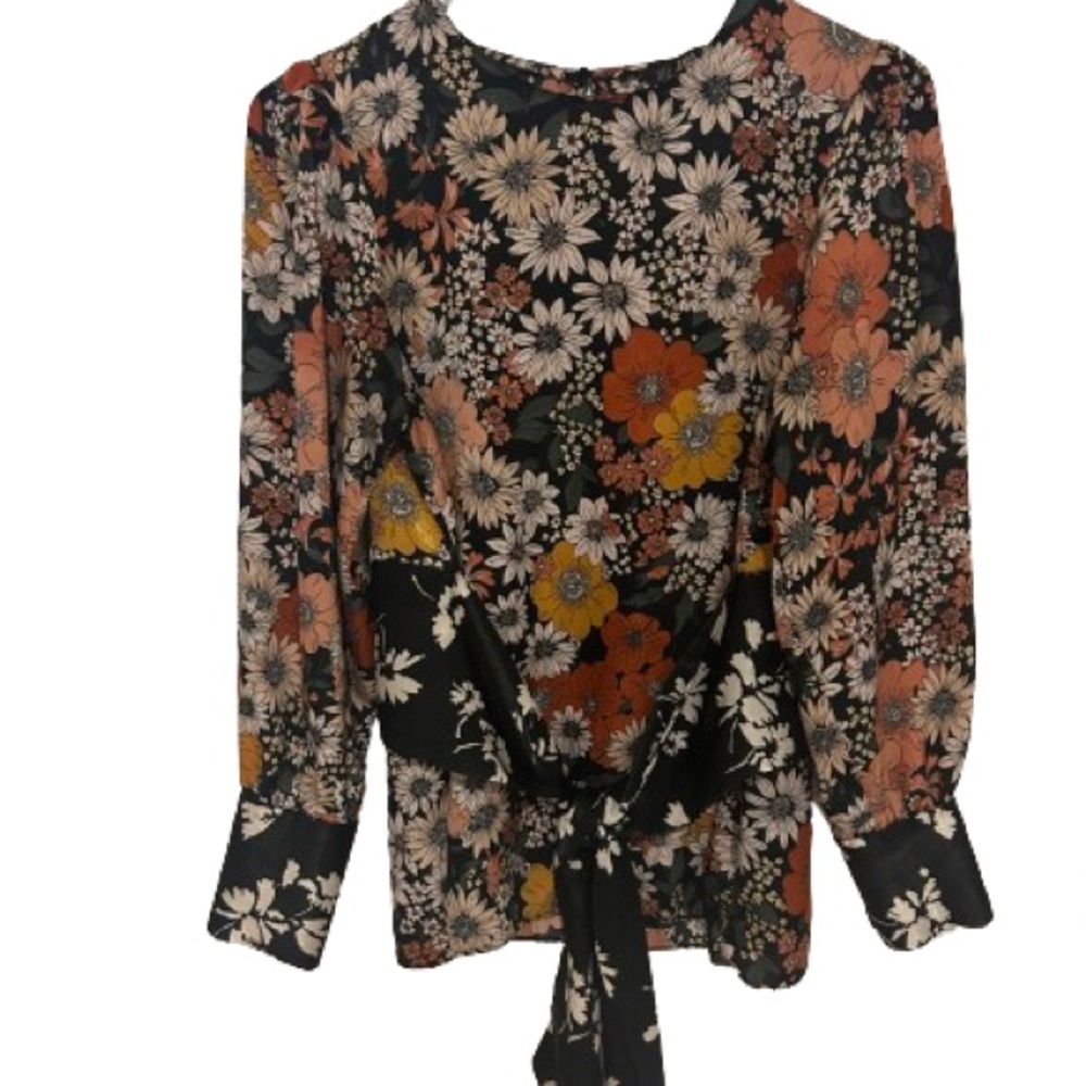 Zara Floral Blouse